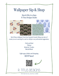 Wallpaper Sip & Shop
