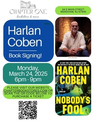 HARLAN CORBEN BOOK SIGNING!
