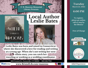 Local Author Leslie Bates