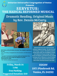 Servetus: The Radical Reformed Musical