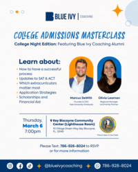 College Admission Masterclass