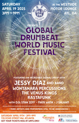 WRFG 89.3 FM Presents Global Drumbeat Music Festival