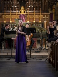 Noble Soul, dramatic musical dialogues of St. Catherine from 1701 (New York City)