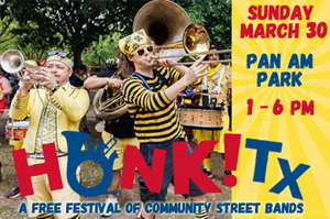 HONK!TX A Free Festival of Community Street Bands - Day 3
