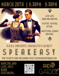 Sausalito Secret Speakeasy with Live Band Radio Gatsby