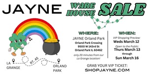 VIP Shopping Night at JAYNE Warehouse Sale in Orland Park