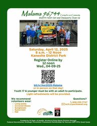 Malama 96744 Graffiti Paint-Out and Community Clean-Up