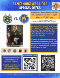 Brian Tracy Remembrance & Cpt. Tim Schneider Fundraiser Night