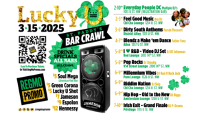 The Lucky U St. Patrick's Day Bar Crawl 3.15.25