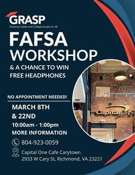 FAFSA workshop with GRASP assistance