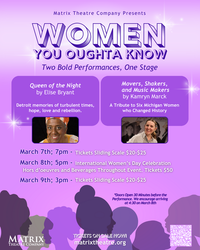 Women You Oughta Know: Two Bold Performances, One Stage!