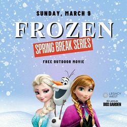Spring Break Series: Free Outdoor Movie (Frozen)