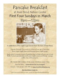 Pancake Breakfasts at River Bend Nature Center