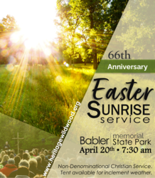2025 Easter Sunrise Service at Babler