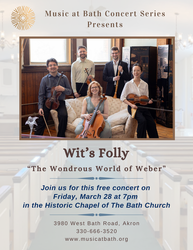 Music at Bath FREE Concert Series / Wit's Folly Chamber Ensemble