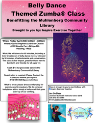 Belly Dance Themed Zumba® Class