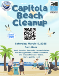 Capitola Beach Cleanup