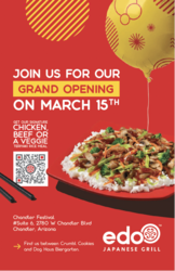 Edo Japanese Grill Grand Opening