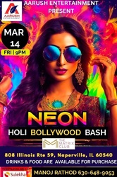 Neon Holi Bollywood Bash In Illinois