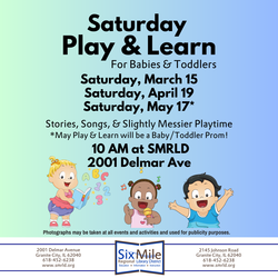 Saturday Play & Learn For Babies & Toddlers