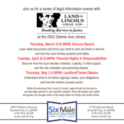 Legal Information Series with Land of Lincoln Legal Aid