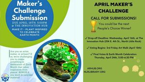 Artists and Artisans - Deadline For Submissions - April Maker's Challenge - Make It Plant Inspired