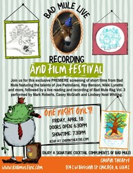 Bad Mule Rag Vol. 3 Live Recording & Film Festival