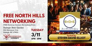 Free North Hills Networking Rockstar Connect Event (March, NC)
