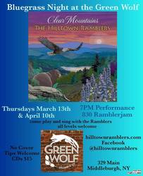 Bluegrass Night at The Green Wolf with The Hilltown Ramblers