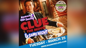 Game Night at the Drive-In with Mystery Box Games and CLUE