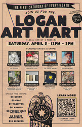 Logan Art Mart at Federales in Logan Square