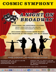 COSMIC Symphony Presents:  A Night On Broadway