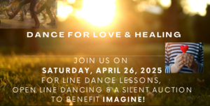 DANCE FOR LOVE & HEALING to benefit IMAGINENJ.ORG - Line dancing & silent auction