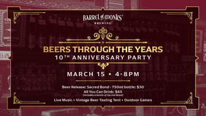 10th Anniversary Party - Beers Through the Years