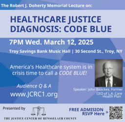 Healthcare Justice » Diagnosis: Code Blue – Lecture by John Baackes, ex-CEO L.A. Care Health Plan