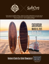 Ventana Surfboards & Santa Cruz Guitar Showcase at Sylvan Music