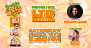 Freshly Squeezed Comedy @ LTD Brewing in Hopkins with Aron Woldeslassie