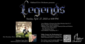 Oakland Civic Orchestra: Legends