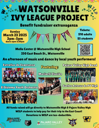 Watsonville Ivy League Project Benefit Fundraiser