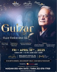 Gulzar - Baat Pashmine Ki Live In Chicago