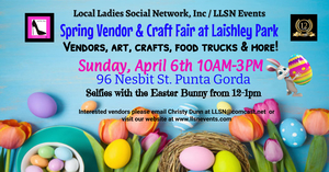 Spring Vendor & Craft Fair at Laishley Park