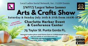 SWFL’s Largest Indoor Summer Arts & Crafts Show