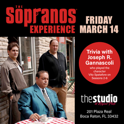 Soprano's Experience (and Trivia) with Joseph R. Gannascoli