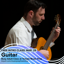 FREE Guitar for Busy Adults Intro Class