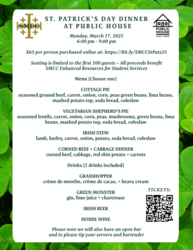 St. Patrick’s Day Dinner at Public House