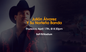 Julión Álvarez Tickets April 17th, 2025
