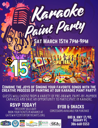 Karaoke Paint Party
