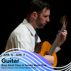 Guitar for Busy Adults Classes