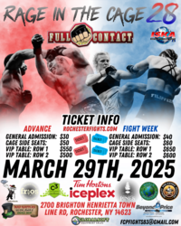 Full Contact Promotions Presents "Rage in the cage 28"