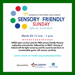 Sensory-Friendly Sunday at Museum of Discovery and Science